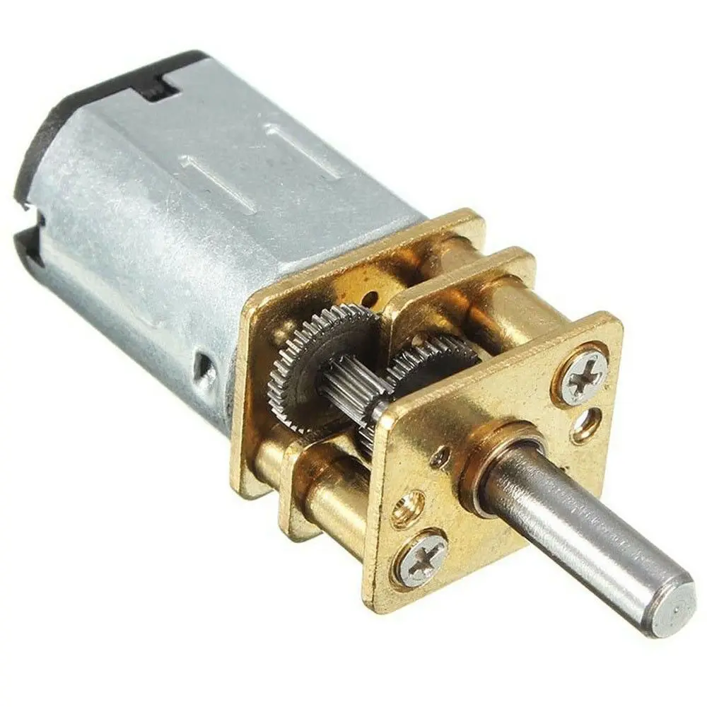 

6v 200RPM Mini DC Metal Gear Motor with Gearwheel Shaft Diameter N20
