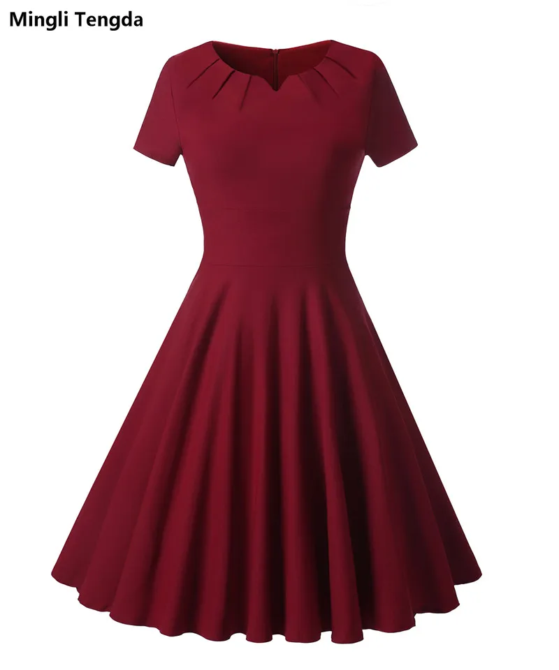 Mingli Tengda Vintage Red wine Bridesmaid Dress Wedding Party Elegant Solid Color Women Green Dresses New | Свадьбы и торжества