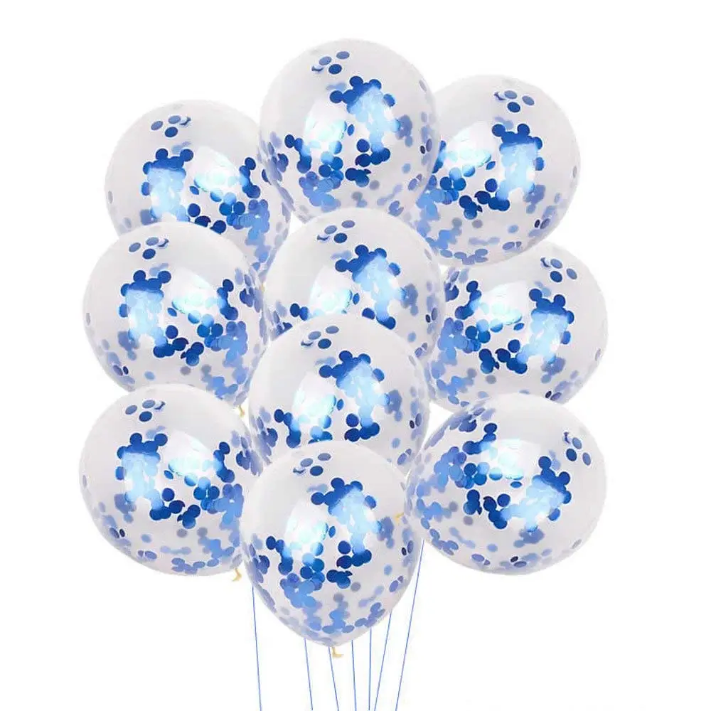 20pcs 25 шт./компл. розовое золото воздушный шар "Конфетти" Письмо С Днем Рождения баллоны для счастливой свадьбы День рождения украшения для взрослых детей - Цвет: 20pcs