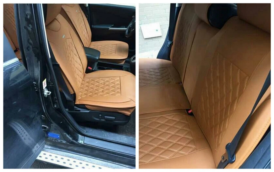 Набор чехлов для автомобильных сидений для VW Volkswagen Passat b5 b6 b7 b8 golf 4 golf 5 golf 6 golf 7 polo tiguan touareg Amarok Dacia duster