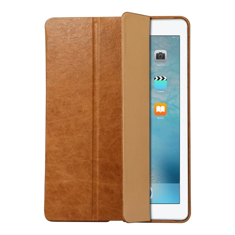 Jisoncase умный чехол для iPad Pro 9,7 чехол из натуральной кожи роскошный Магнитный чехол для планшета для Apple iPad Pro 9,7 дюйма