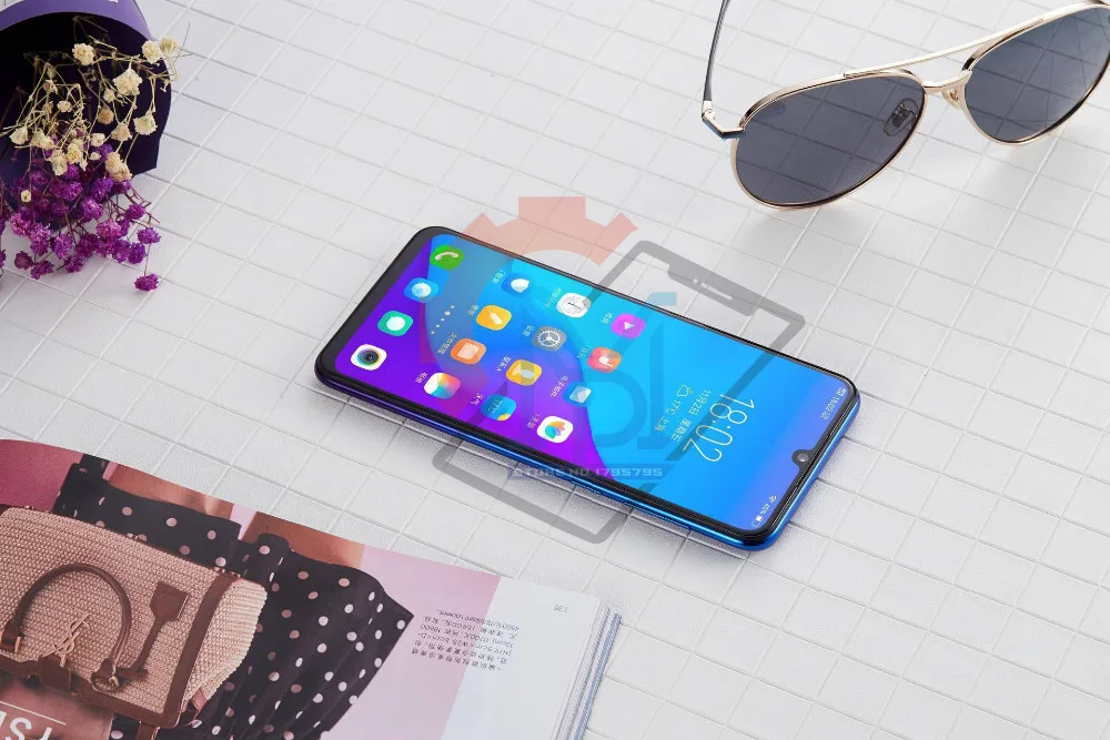 Мобильный телефон Vivo Z3, 6,3 дюймов, экран капли воды, 4 ГБ/6 ГБ+ 64 Гб/128 ГБ, восьмиядерный смартфон Snapdragon670/710, Android 8,1, двойная камера