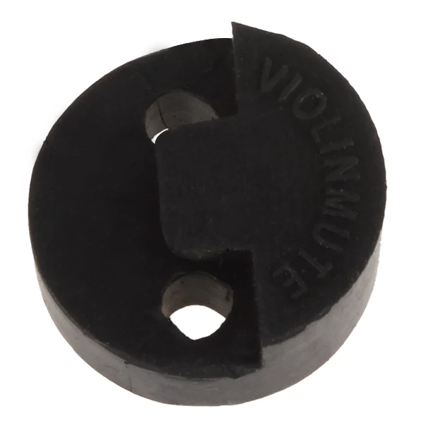 Practical Acoustic Round Black Rubber Violin Mute | Спорт и развлечения