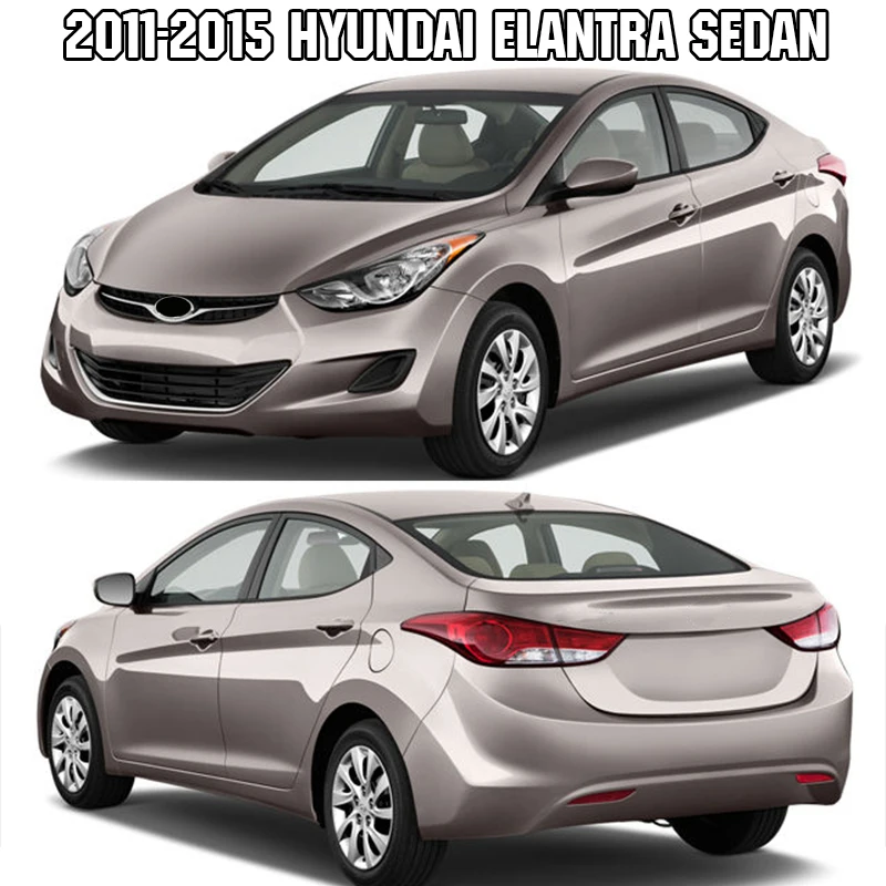 Хромированная Задняя Крышка багажника накладка на задние ворота Hyundai Elantra Avante 2011