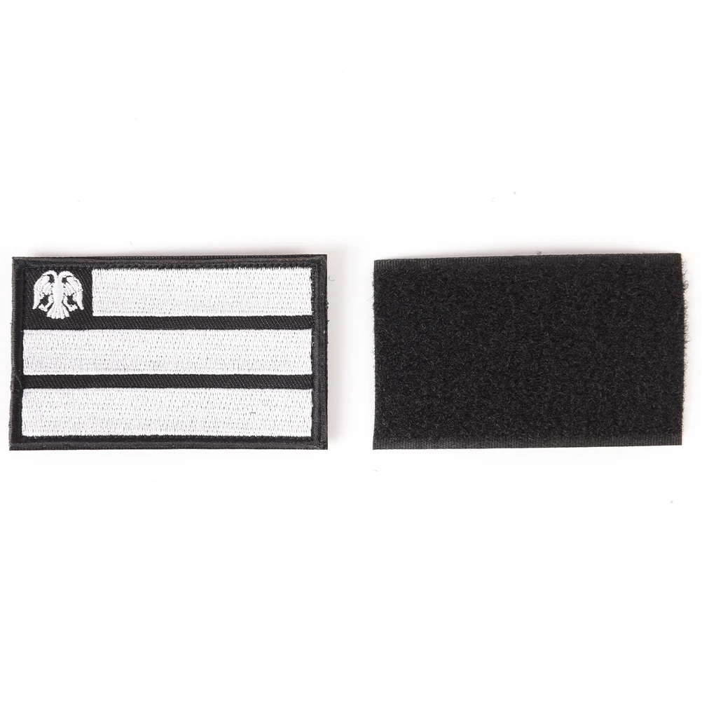 Нашивка С Вышивкой российским флагом застежка для российского телевидения