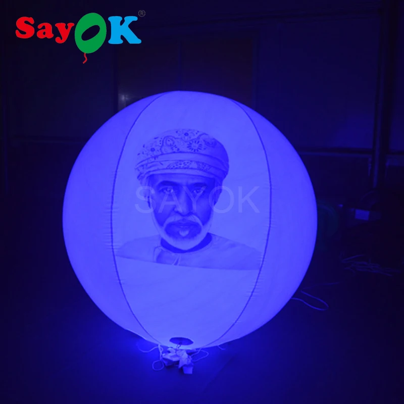 Надувные гелиевые шары Sayok на заказ воздушный шар светодиодный светильник кой