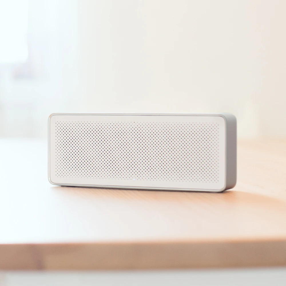 Xiaomi Mi bluetooth динамик Basic 2 квадратная коробка стерео портативный Bluetooth 4 Белый