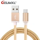 Нейлоновый 5-контактный Micro USB кабель для быстрой зарядки и синхронизации данных для Lenovo Yoga Tab 3 Pro Z8550 Vibe P1 K80 A3900 A2010 P90 Pro, зарядный кабель