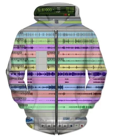 Новое поступление фруктовый петли Crewneck Ableton Live молнии худи zup Pro инструменты 3D печатных Повседневное Tumblr пуловер Толстовка Для женщин Для мужчин - Цвет: Yellow