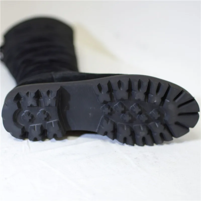 Pritivimin/FN84 женская замшевая обувь bottes femme зимняя теплая ручной работы с подкладкой