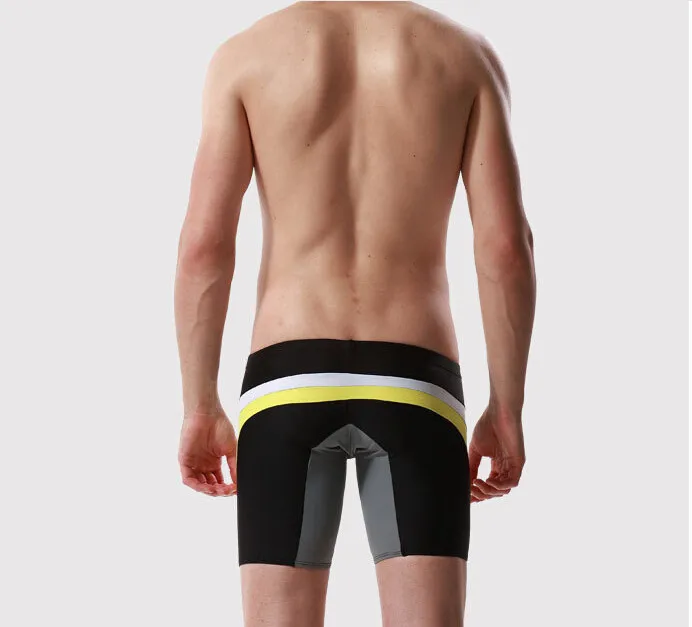 Swimwear Swimsuit Swim Men Bathing suit swimming trunks Beach Wear Briefs Shorts Drawstring Boxer Body Suit Jammers Green Black | Спорт и
