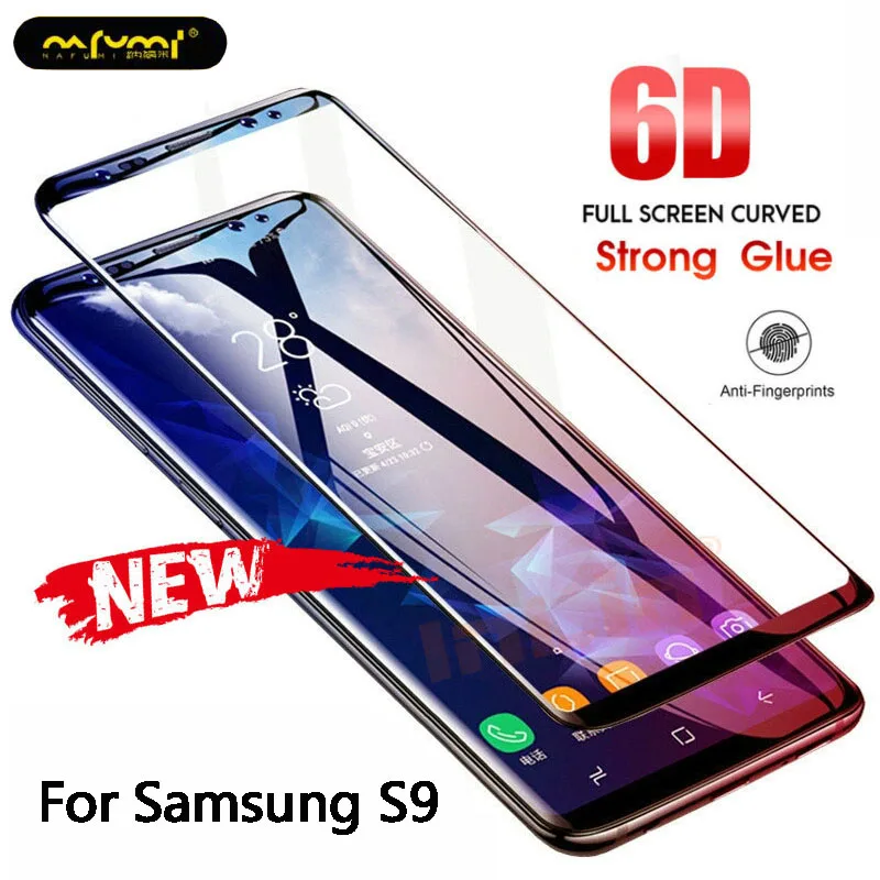 Для samsung S9 плюс 3D изогнутая поверхность тепло изгиба полное покрытие экрана