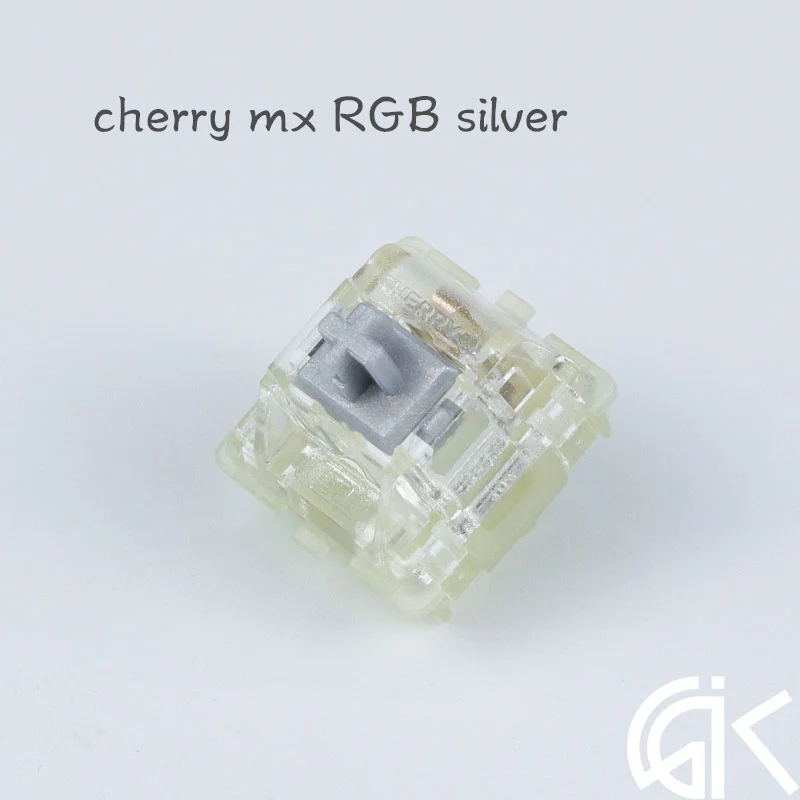 1 шт. оригинальная механическая клавиатура RGB переключатель cherry MX Speed silver Для K70