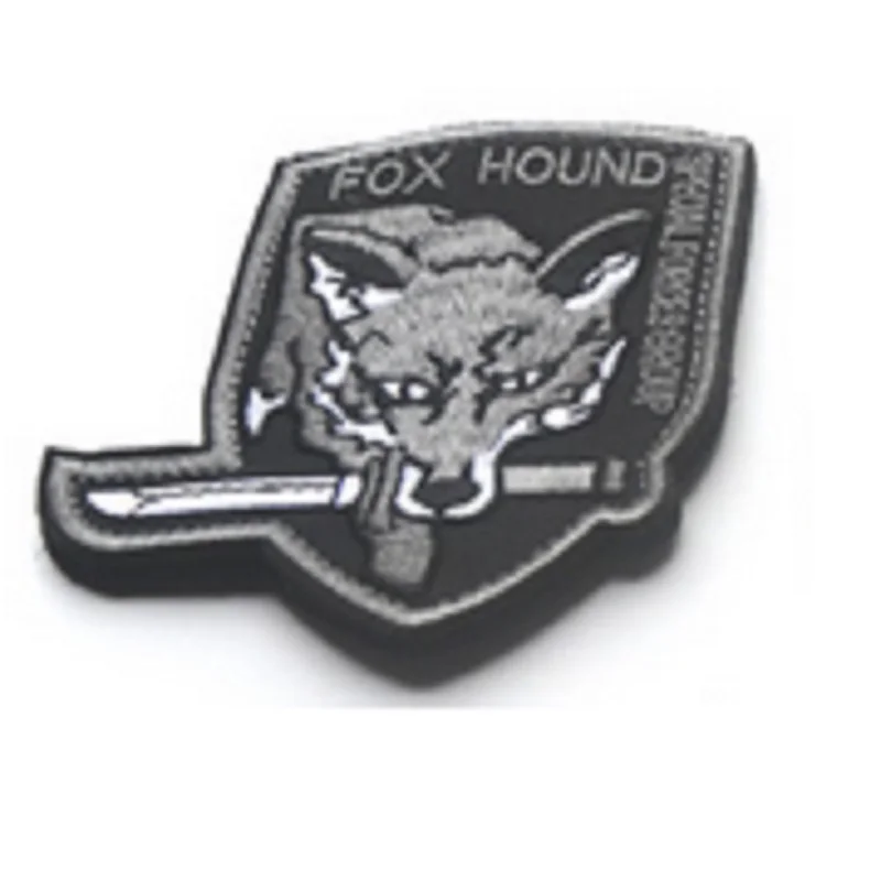 FOX HOUND патч Вышивка Чехол для телефона на руку петля и крюк Военная нарукавная