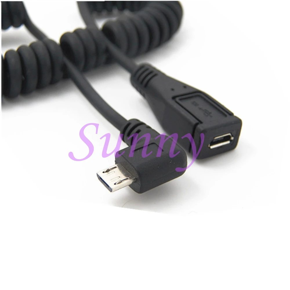 1 шт. удлинитель для телефонов 90 градусов|angled micro usb|right angle usbmale to female usb |