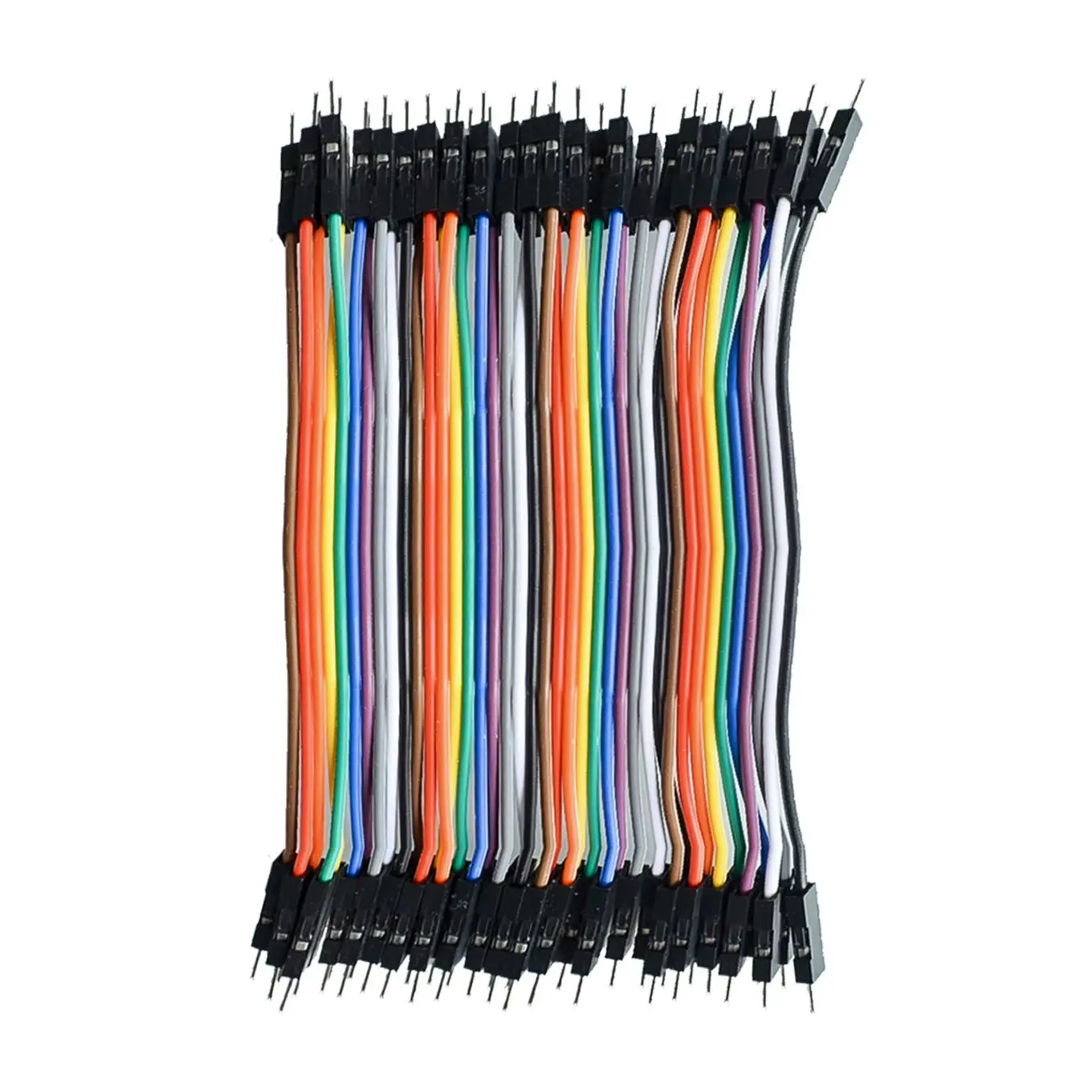 1 партия = 40 шт. 10 см 2 54 мм 1pin 1p Перемычка папа кабель Dupont для|cable dupont|jumper wirecable jumper wire