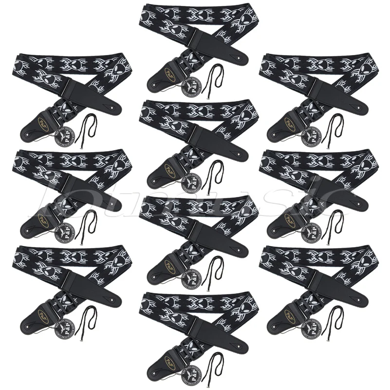 10 шт. регулируемый ремень черный мягкий кожаный толстый для электрической