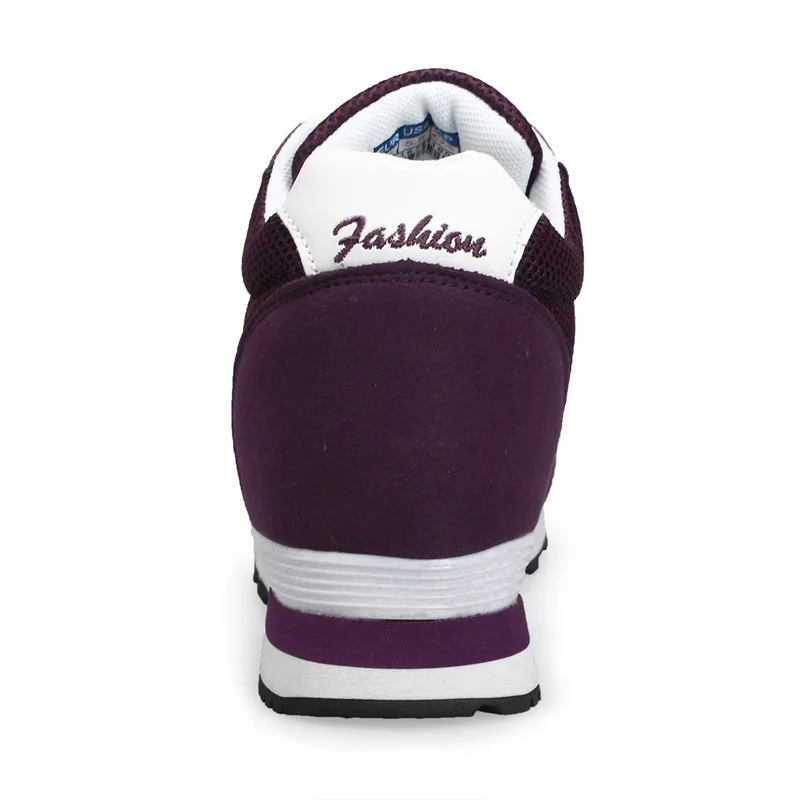 Волк который 2018 скрытый каблук красовки Платформа клинья Кроссовки Женская