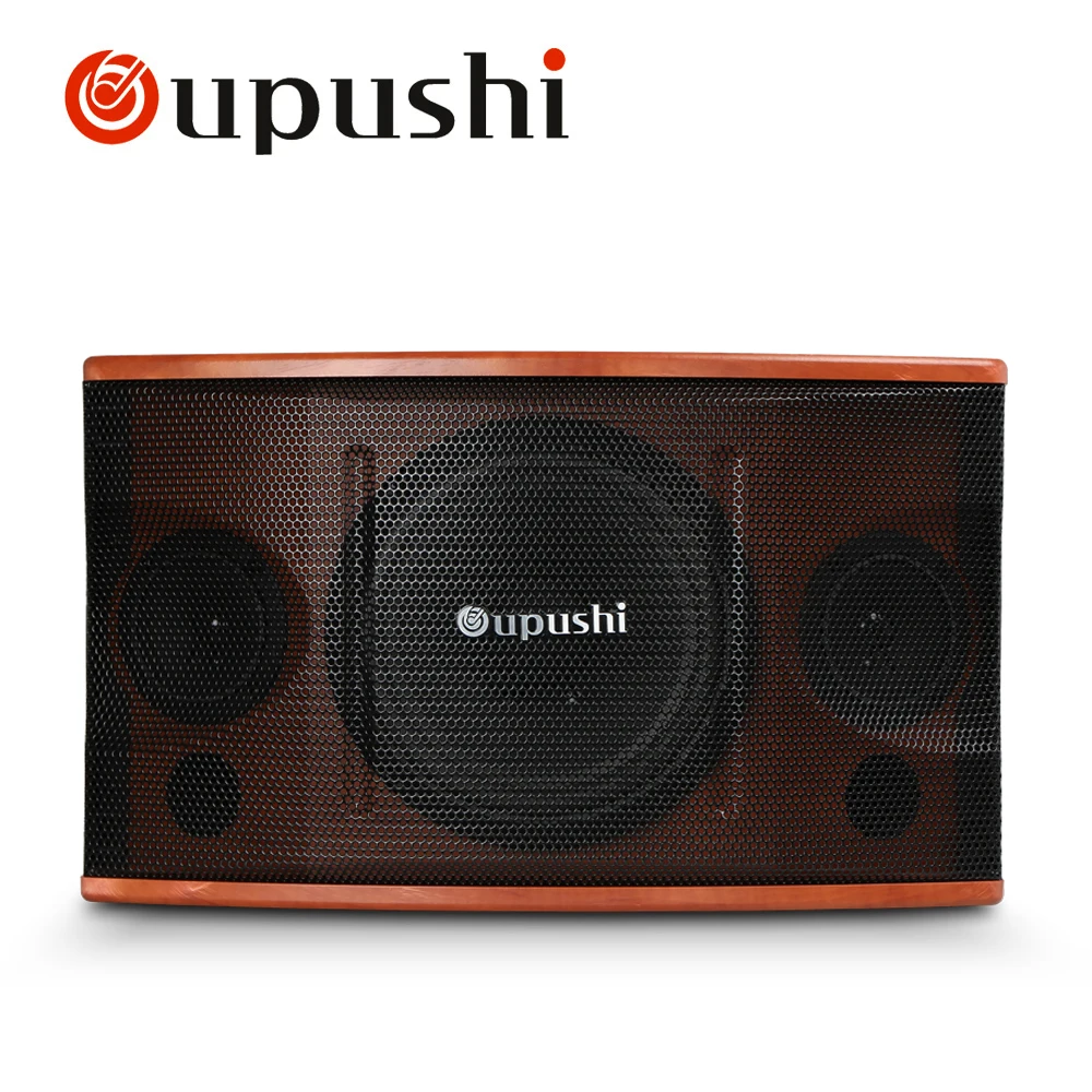 Oupushi домашний кинотеатр 100 Вт караоке динамик 2-Way полный спектр Echo профессиональный клуб 10 дюймов мощный динамик для наружного мероприятия