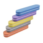 5 шт., Разноцветные Мини-пилки для маникюра и педикюра, 5 шт.