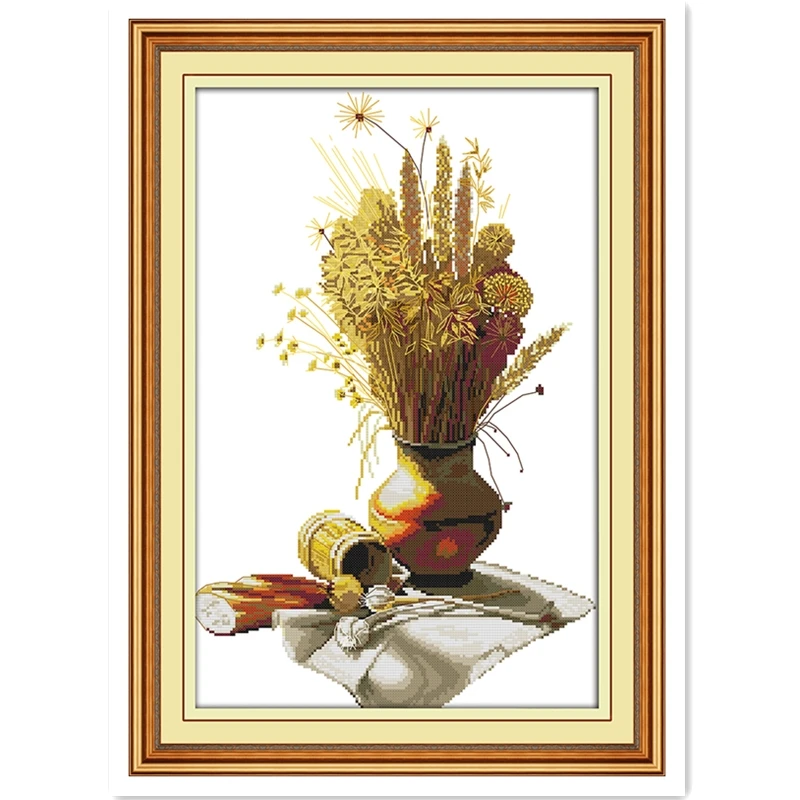 Осенний набор крестиков с вышивкой китайский вышитый крестиком домашний декор