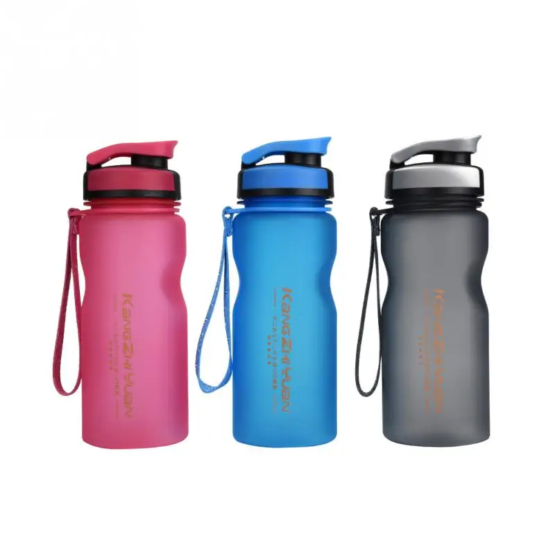 600 мл портативная пластиковая бутылка для воды занятий спортом на открытом