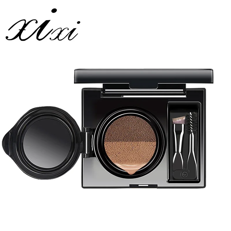 Бренд Xixi макияж гель для бровей водонепроницаемый долговечный двойной цвет