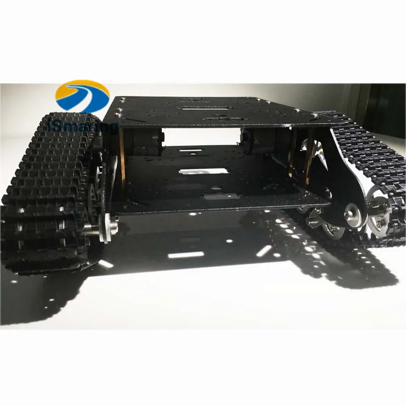 Официальный iSmaring черный цезатор TS600 4WD демпфирующий гусеничный металлический