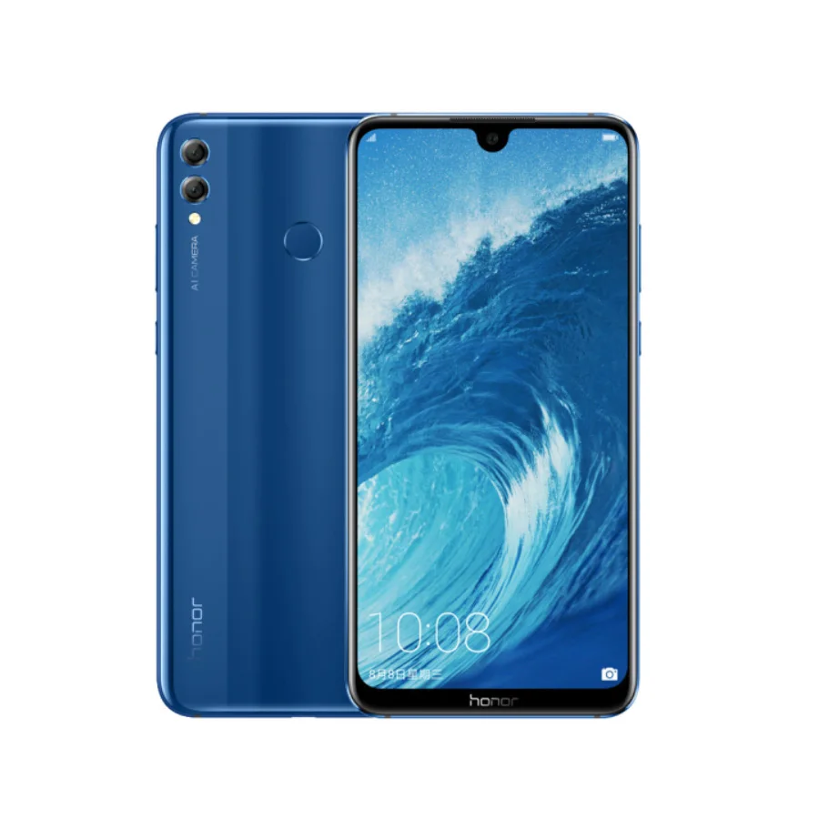 Мобильный телефон Honor 8X Max, 4G LTE, 4 Гб ОЗУ, 128 Гб ПЗУ, восьмиядерный смартфон Snapdragon 636, аккумулятор 5000 мАч, Мп+ Мп