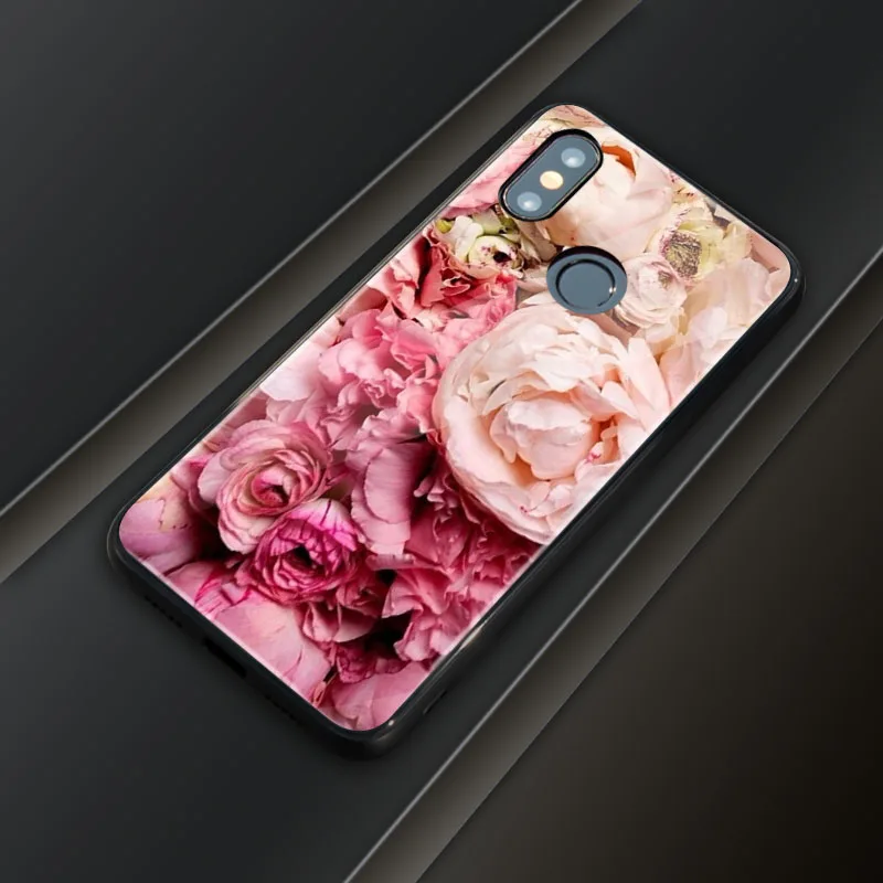 Для Xiaomi redmi note 7 Чехол из закаленного стекла чехол для Принт фото DIY индивидуальное