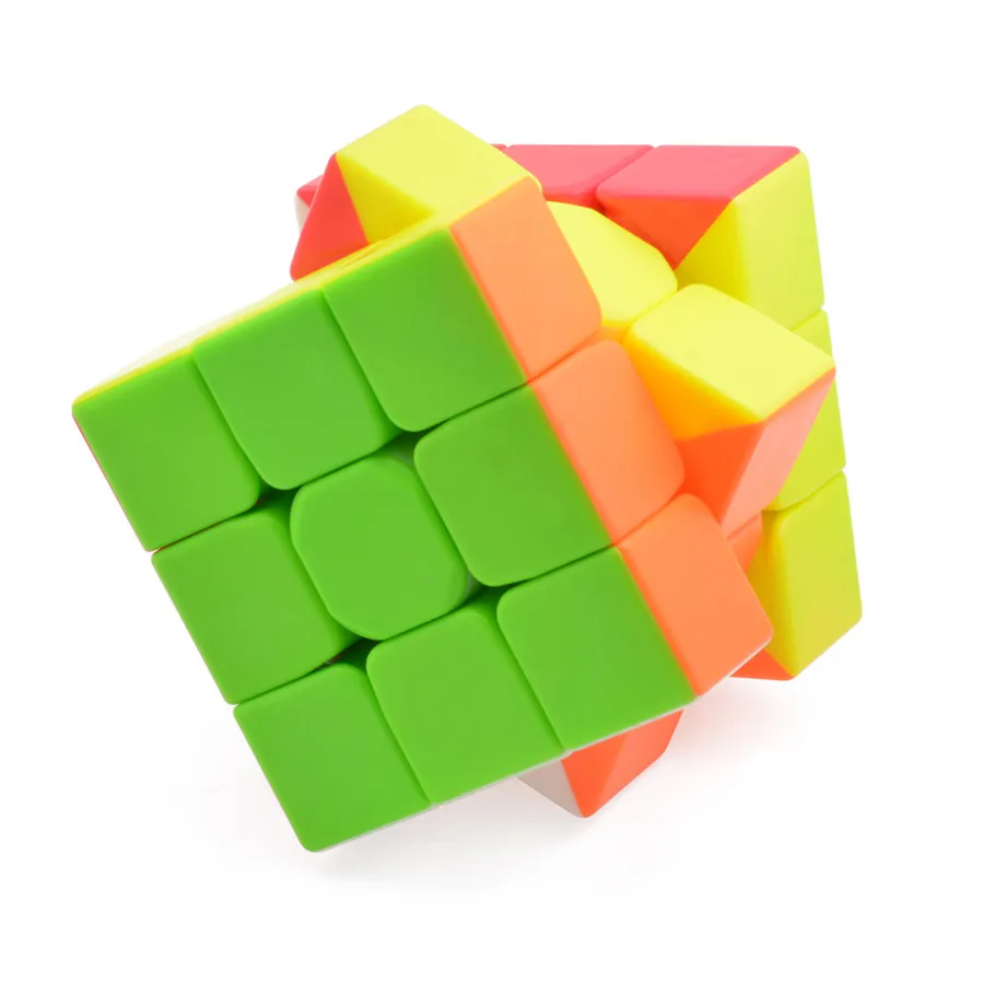 Warrior W 3x3x3 волшебный кубик крученая головоломка игрушки 3D игра IQ ультра гладкая 3x3