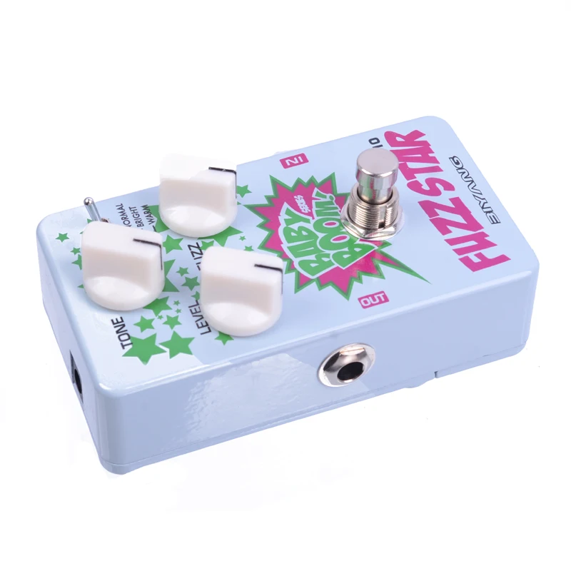 BIYANG FZ 10 Бэби бум серии 3 режима Fuzz гитары педаль эффектов металлический корпус с