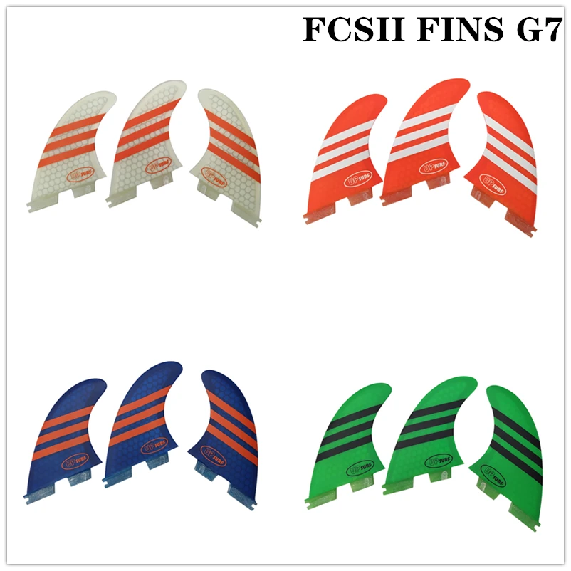 FCS2 G7 Размер доски для серфинга новый стиль красный/синий/зеленый/белый цвет соты