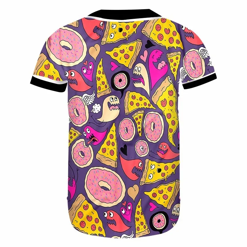 OGKB бейсбольная рубашка для женщин унисекс короткая 3D футболка с принтом