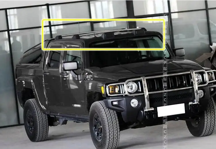 Высококачественная Алюминиевая багажная рейка на крышу автомобиля перекрестная