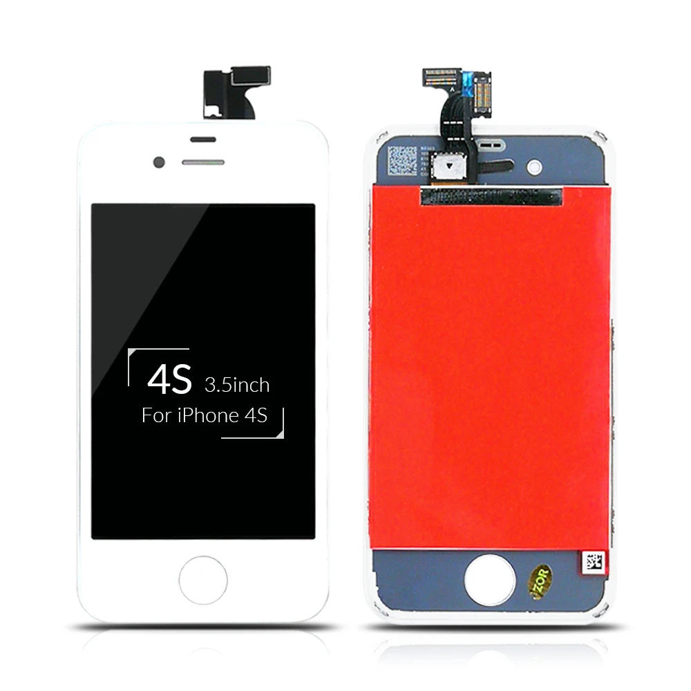 ЖК экран класса AAA для iPhone 4 сменный сенсорный с дигитайзером в сборе дисплей