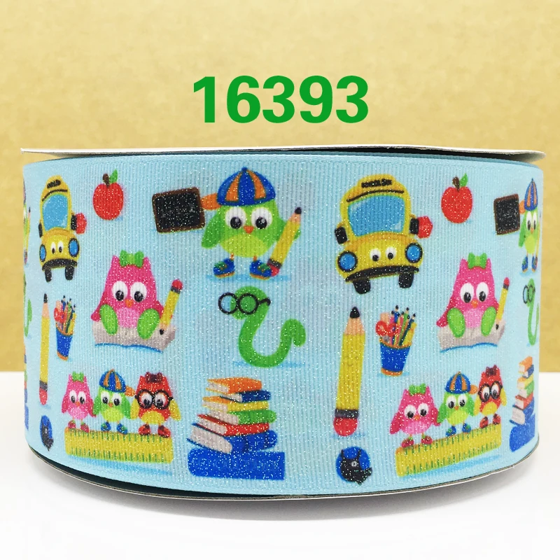 50 ярдов мультфильм напечатанный grosgrain ленты 16674