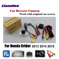 car rearview reverse parking camera for honda crider 2013 2014 2015 display hd ccd rear view backup back camera