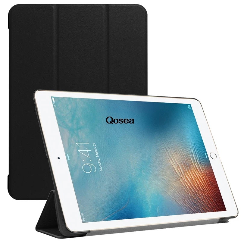 Qosea 2017 New For Apple i Pad Pro 10.5 inch Luxury PU Leather Smart Stand Case 10.5&quotTablet PC Cover |