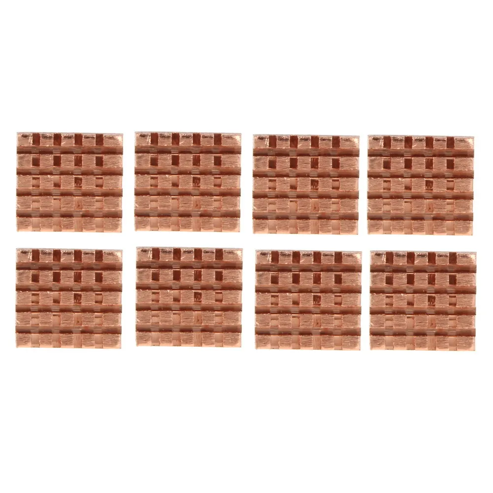 8 шт. медные радиаторы для оперативной памяти 13 х12 мм|copper heat sink|heat sinkram heatsink |