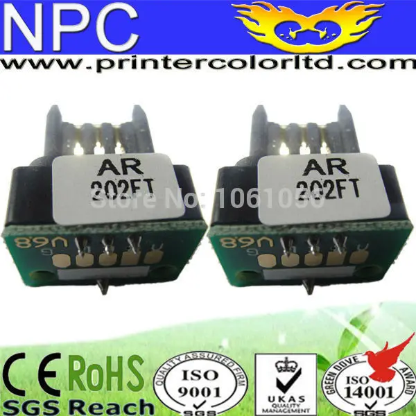 Чип для SHARP 455-TD 355 AR 456-ND MX 450 N AR-M-4551F AR455-NT1 ARM 350 U M-355-UJ новыми фишек ленты переноса |