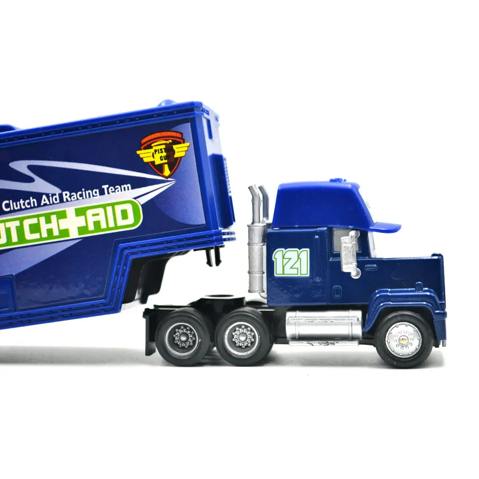 Disney Pixar Cars 3 9 видов стилей Mack Truck McQueen дядюшка 1:55 литье под давлением из металлического сплава и пластика модель игрушки автомобиль Подарки для детей