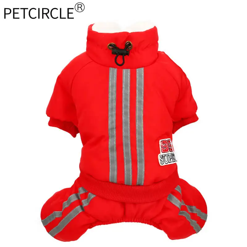 PETCIRCLE Одежда для собак Тедди Французский бульдог Померанский осень зима щенок кошка Одежда для питомцев Эдинбург медведь хлопковое пальто - Цвет: red