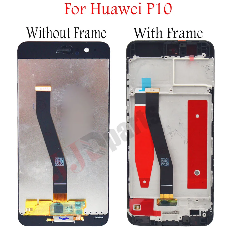 ЖК экран с дигитайзером на Huawei P10 Plus сменный сенсорный рамкой для в сборе дисплеем