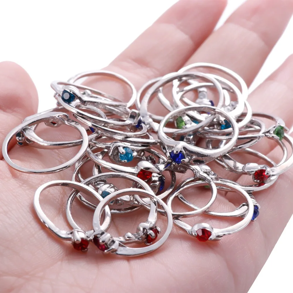 30 шт./компл. Горячая Распродажа оптовая продажа разноцветный хрусталь набор