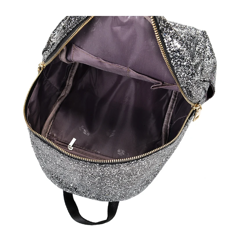 LIANGKA модные женские туфли из искусственной кожи рюкзак Bling матовый Твердые