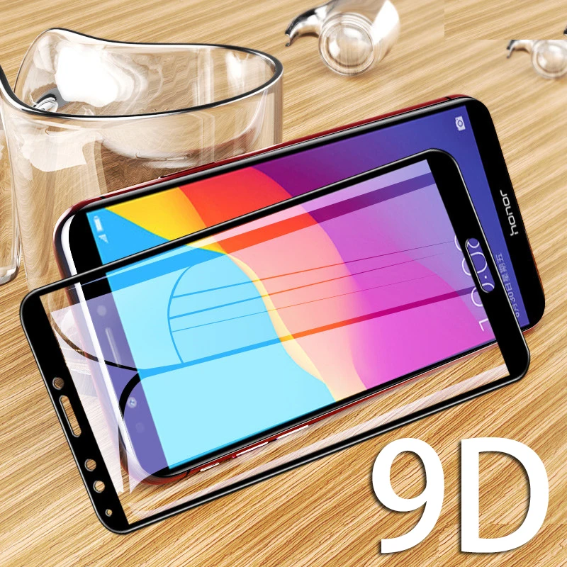 Закаленное стекло для huawei honor 7x 7c 7s 7a pro Защитная пленка экрана с полным покрытием 7