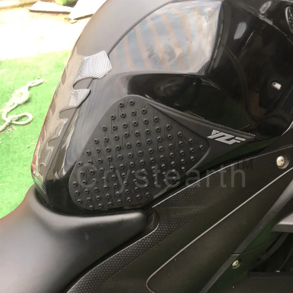 2 шт. противоскользящие наклейки на бак мотоцикла Yamaha YZF R3 R25 2015 2016|knee grip|tank pad stickerpad