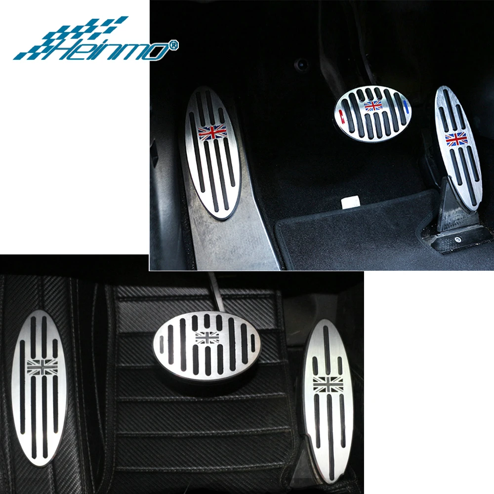 Аксессуары для MINI Cooper Countryman F60 R60 Clubman F54 R55 S One R50 R53 R61 F55 F56 наклейка на педаль для ног MINI R56