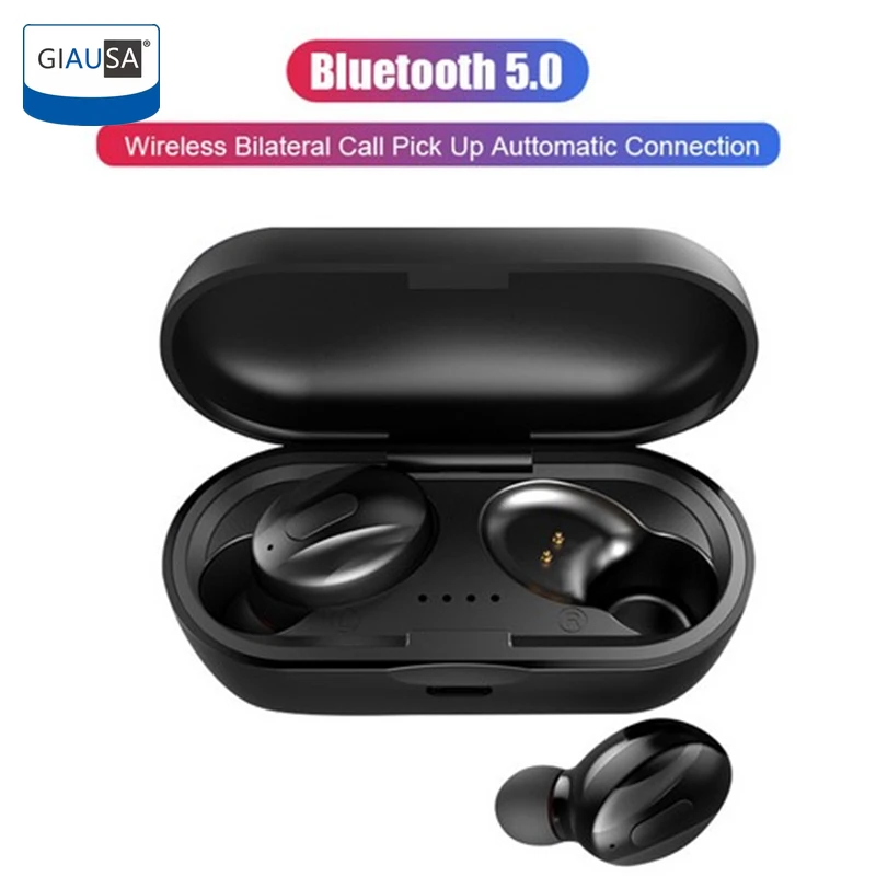 GIAUSA XG13 IPX5 Водонепроницаемый Беспроводной Bluetooth V5.0 HD Микрофон Стерео наушники